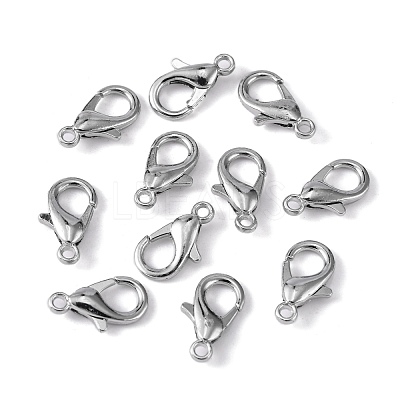 Zinc Alloy Lobster Claw Clasps E102-NF-1