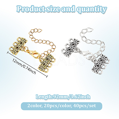 Zinc Alloy Chandelier Components Links PALLOY-GO00039-1