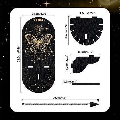 DIY Pendulum Divination Making Kit DIY-CP0008-32B-1