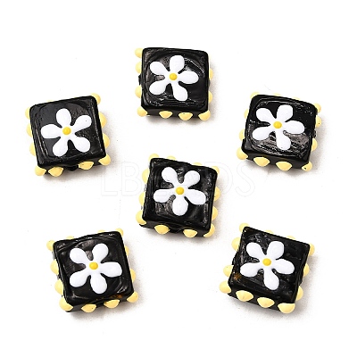 Handmade Lampwork Enamel Beads LAMP-S079-08A-1