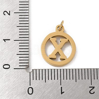 304 Stainless Steel Charms
with Jump Ring LS-STAS-R001-02G-X-1