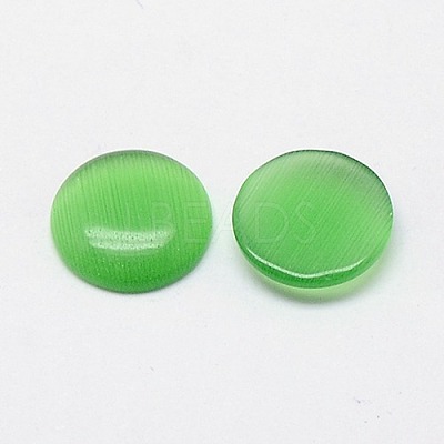 Cat Eye Cabochons X-CE-J002-8mm-02-1