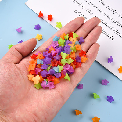 Transparent Acrylic Beads PL554-M-1