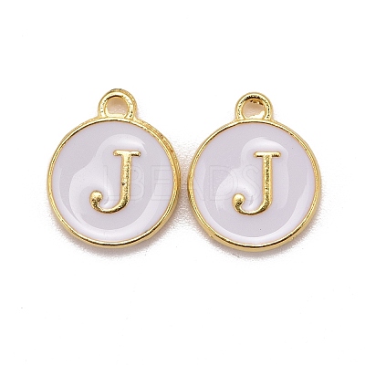 Golden Plated Alloy Charms X-ENAM-S118-01J-1