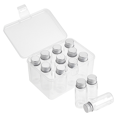 15pcs Plastic Bottles Bead Containers CON-PH0002-81-1