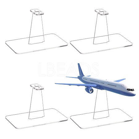4Pcs Acrylic Action Figure Display Holders ODIS-GA0001-51A-1