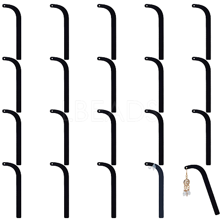 20Pcs Acrylic Earring Try-On Stick ODIS-FG0001-88A-1
