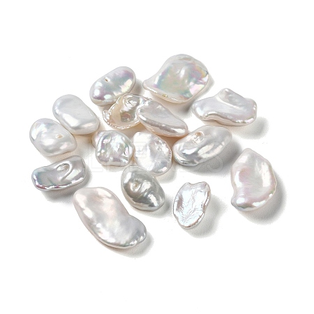 Natural Keshi Pearl Cultured Freshwater Pearl Beads PEAR-E020-39-1