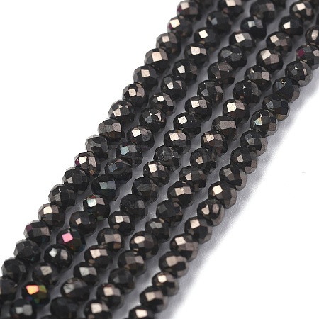 Electroplate Glass Beads Strands X-GLAA-F079-A-FP10-1