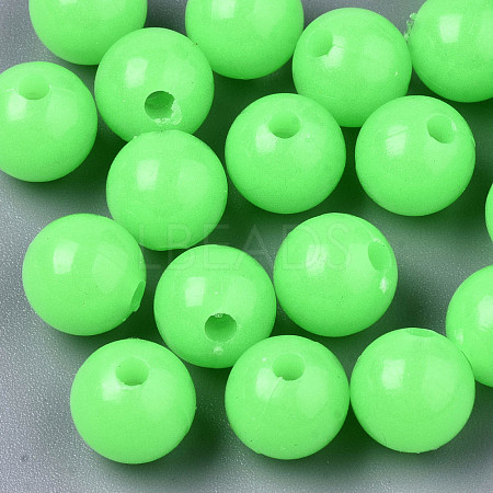 Luminous Acrylic Beads MACR-S273-53C-1