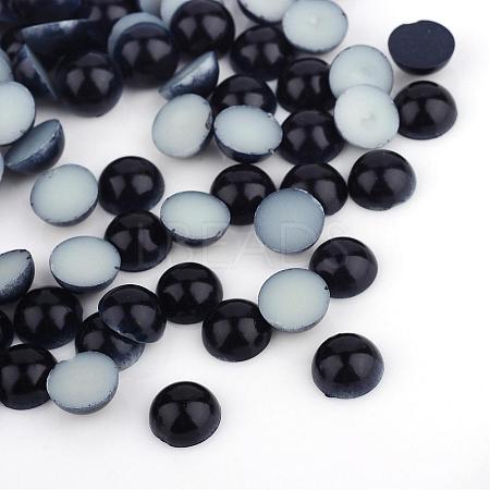 ABS Plastic Cabochons OACR-S012-3mm-Z25-1