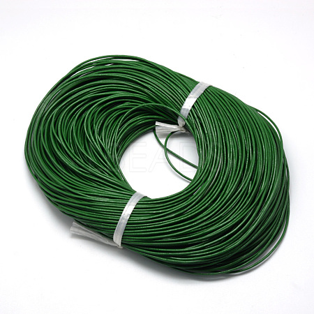Spray Painted Cowhide Leather Cords WL-R001-2.0mm-30-1