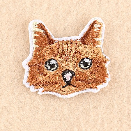 Computerized Embroidery Cloth Iron on/Sew on Patches DIY-F030-16G-1