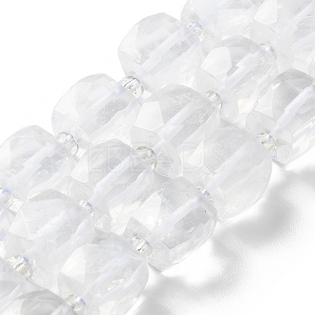 Natural Quartz Crystal Beads Strands G-B065-A12-1