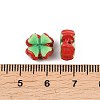 Printed Cinnabar Beads CARL-A001-01A-3