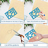 Acrylic Earring Handwork Template DIY-WH0359-065-3