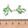 304 Stainless Steel Enamel Pendants STAS-Q119-12G-03-3
