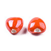 Glazed Porcelain Beads PORC-T007-21-13-3