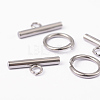 304 Stainless Steel Toggle Clasps X-STAS-H052-21-2