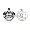 Rhinestone Pendants RSB453-3-1