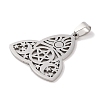 Non-Tarnish 201 Stainless Steel Pendants STAS-A094-24P-2