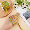 10 Yards Polyester Wave Ribbon OCOR-GF0003-14A-3