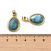 Natural Apatite Pendants G-M405-05G-06-3