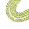 Natural Peridot Beads Strands LS-G-ONLY-T-B07-01-4