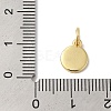 Real 18K Gold Plated Brass Enamel Charms KK-L216-001G-H-4
