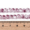 Baking Paint Glass Beads Strands DGLA-N015-6mm-05-4