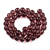 Transparent Glass Beads Strands GLAA-T032-T10mm-19-2