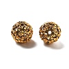 Acrylic Rhinestone Ball Beads OACR-A035-01N-1