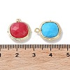 Natural & Synthetic Mixed Gemstone Pendants G-G012-09D-3