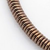 Electroplate Non-magnetic Synthetic Hematite Beads Strands G-J216F-04-1