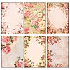 12Pcs 12 Styles Pink Romance Theme Scrapbook Paper Pad PW-WGC79B2-01-2