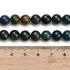 Natural Chrysocolla Beads Strands G-G475-A03-8mm-5