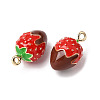 Alloy Enamel Pendants PALLOY-T094-04C-05-2