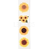 Sunflower Theme Paper Stickers X-DIY-L051-001-5