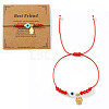 Brass Hamsa Hand Charm Bracelets LG1710-8-1