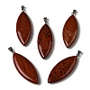 Natural Red Jasper Big Pendants G-F820-06C-1