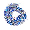 Synthetic Moonstone Beads Strands G-E573-02B-27-3