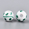 Handmade Porcelain Beads PORC-N012-12D-2