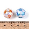 UV Plating Opaque Acrylic Beads OACR-T028-68A-3