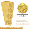 Self Adhesive Gold Foil Embossed Stickers DIY-WH0211-339-2