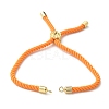 Cotton Cord Bracelet Making KK-F758-03-03-G-1