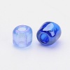 Dyed 8/0 Loose Round Glass Seed Beads SEED-L001-01-2