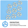 201 Stainless Steel Pendants STAS-UN0033-98-4