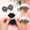 2Pcs Cloth with Rhinestone Shoe Buckle Clips FIND-FH0008-78B-3