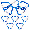 5Pcs Zinc Alloy Spring Gate Rings FIND-TA0009-73D-1