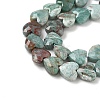 Natural Chrysocolla Beads Strands G-D316-B01-3
